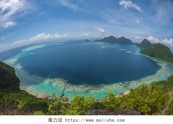 海洋公园热带岛屿风光风景海岛旅游马来西亚旅游